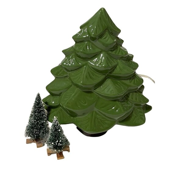 Yankee Candle Scenterpiece Easy Meltcup Warmer Christmas Tree Holiday Decor 8" - Picture 2 of 8